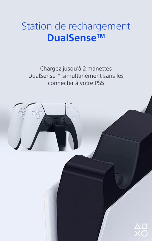 Chargeur Manette DualSense PlayStation 5 - Benoua.com